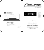 Предварительный просмотр 1 страницы Fujitsu ECLIPSE CD8443 Owner'S Manual