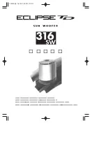 Preview for 1 page of Fujitsu Eclipse TD 316SW (Japanese) Product Manual