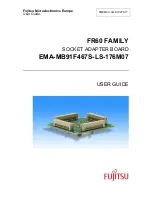 Fujitsu EMA-MB91F467S-LS-176M07 User Manual предпросмотр