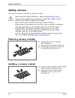 Preview for 36 page of Fujitsu ESPRIMO A525-L Operating Manual