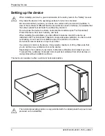 Preview for 16 page of Fujitsu ESPRIMO E Operating Manual