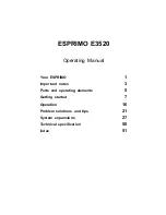 Предварительный просмотр 5 страницы Fujitsu ESPRIMO E3520 Operating Manual