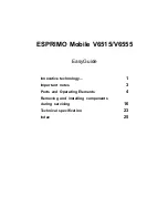 Предварительный просмотр 5 страницы Fujitsu ESPRIMO Mobile V6555 Easy Manual