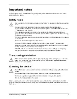 Preview for 11 page of Fujitsu ESPRIMO Q1510 Operating Manual