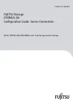 Fujitsu ETERNUS DX400 series Configuration Manual предпросмотр