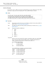 Предварительный просмотр 112 страницы Fujitsu Eternus DX410 S2 Cli User'S Manual