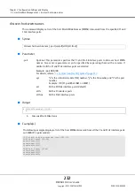 Preview for 232 page of Fujitsu Eternus DX410 S2 Cli User'S Manual