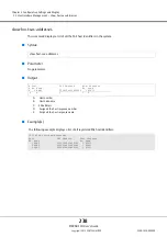 Предварительный просмотр 238 страницы Fujitsu Eternus DX410 S2 Cli User'S Manual