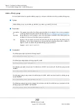 Предварительный просмотр 257 страницы Fujitsu Eternus DX410 S2 Cli User'S Manual