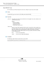 Предварительный просмотр 400 страницы Fujitsu Eternus DX410 S2 Cli User'S Manual