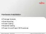 Preview for 2 page of Fujitsu ETERNUS DX60 S2 Hardware And Software Installation Manual