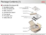 Preview for 3 page of Fujitsu ETERNUS DX60 S2 Hardware And Software Installation Manual