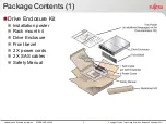 Preview for 4 page of Fujitsu ETERNUS DX60 S2 Hardware And Software Installation Manual