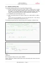 Preview for 11 page of Fujitsu F2MC-8FX MB95200H/210H Series Application Note