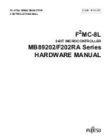 Fujitsu F2MC-8L F202RA Hardware Manual preview