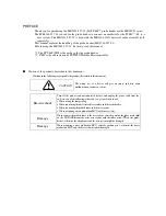 Preview for 3 page of Fujitsu F2MC-8L MB89051 Series Operation Manual