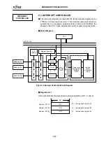 Предварительный просмотр 42 страницы Fujitsu F2MC-8L Series Hardware Manual