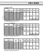 Preview for 4 page of Fujitsu FBR12 Specification Sheet