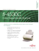 Fujitsu fi-4530C Brochure & Specs preview