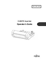Preview for 1 page of Fujitsu fi-453PR Operator'S Manual