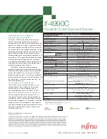 Preview for 2 page of Fujitsu FI-4990C Specifications