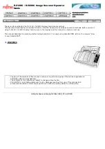 Предварительный просмотр 2 страницы Fujitsu fi-5120C Operator'S Manual