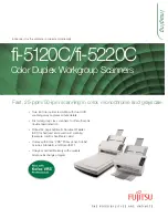 Fujitsu fi-5120C Specifications предпросмотр