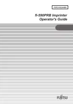 Fujitsu fi-590PRB Operator'S Manual preview