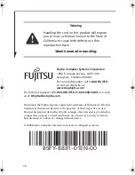 Предварительный просмотр 12 страницы Fujitsu FJBC-GP User Manual