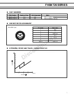 Preview for 3 page of Fujitsu FKB4726 SERIES Specifications