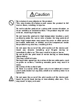 Preview for 9 page of Fujitsu FP-1000 User Manual