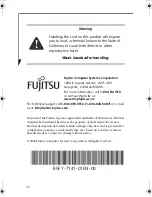 Предварительный просмотр 12 страницы Fujitsu FPCBC22 User Manual