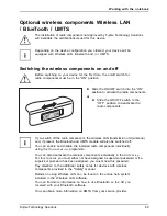 Предварительный просмотр 73 страницы Fujitsu FPCM11752 Operating Manual