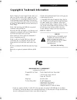 Fujitsu FPCM20654 User Manual preview