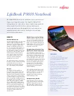 Fujitsu FPCM21503 Brochure & Specs preview