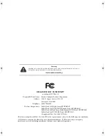 Preview for 2 page of Fujitsu FPCPR67AP User Manual