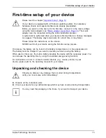 Preview for 19 page of Fujitsu FPCR33871 Operating Manual