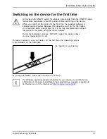 Preview for 21 page of Fujitsu FPCR33871 Operating Manual