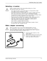 Предварительный просмотр 21 страницы Fujitsu FPCR34711 Operating Manual