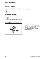 Предварительный просмотр 40 страницы Fujitsu FPCR34711 Operating Manual