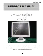 Предварительный просмотр 1 страницы Fujitsu FSC B17-1 Service Manual