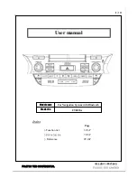 Preview for 1 page of Fujitsu FT0033A User Manual