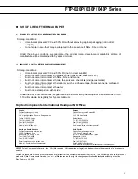 Preview for 3 page of Fujitsu FTP-020P Series Manual
