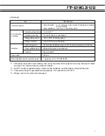 Предварительный просмотр 3 страницы Fujitsu FTP-621CDL003 Specification Sheet