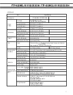 Предварительный просмотр 3 страницы Fujitsu FTP-622MCL101 Overview