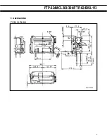 Preview for 4 page of Fujitsu FTP-624DSL113 Specification Sheet