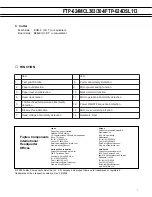 Preview for 7 page of Fujitsu FTP-624DSL113 Specification Sheet