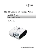 Предварительный просмотр 1 страницы Fujitsu FTP-62HWSL001 SERIES User Manual