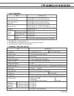 Предварительный просмотр 2 страницы Fujitsu FTP-632MCL101 Overview