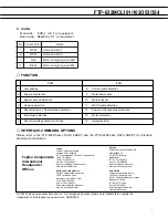 Предварительный просмотр 7 страницы Fujitsu FTP-632MCL101 Overview